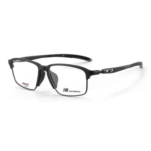 New Balance TR Памятный пластик Нерегулярная форма Оправы для очков Детский Черный