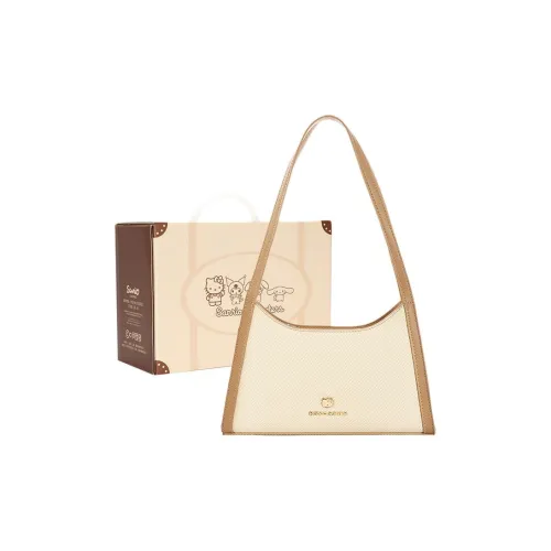 Sanrio Hello Kitty Синтетическая кожа Плечевая сумка Стандартная Женская Хаки