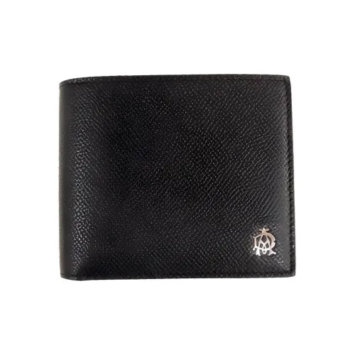 Dunhill Кошелек из коровьей кожи Мужской Черный