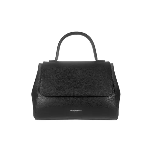 Le Parmentier Hammered Текстура Кожа Сумка через плечо Сумка Обычная Женская Черная