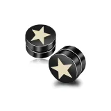 Пятизвездочные заколки для ушей (пара без отверстий для ушей)