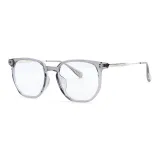 Прозрачно-серая рамка с серебряной комбинацией