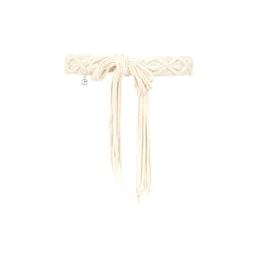 EMPORIO ARMANI Ремни Женские Бежевые Ширина 5 см