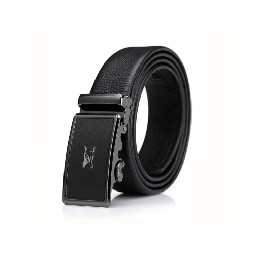 SEPTWOLVES Ремни из коровьей кожи мужской ширина 3,5 см