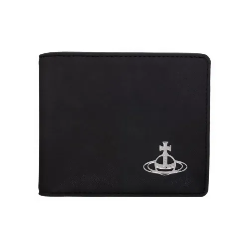 Vivienne Westwood Веганский кожаный кошелек мужской черный