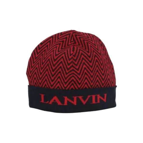 Lanvin Шерсть Бини Синий Мужской