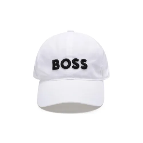 Hugo Boss Эластомультиэфир Кепки Белый Мужской