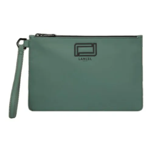 LANCEL Полиуретан Клатч Мини Мужской Темный Жадеит