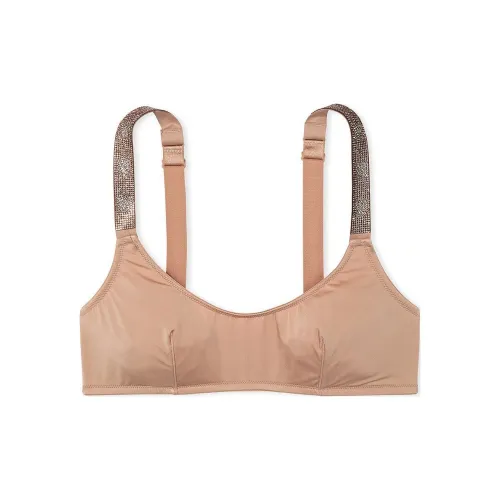 Victoria's Secret Very Sexy SHINE Ремень Scoop Bralette Пралине Бюстгальтер Женские Пралине