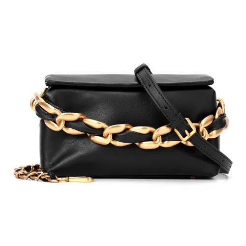 SADI Сумка через плечо из коровьей кожи сумка на плечо средняя женская черная