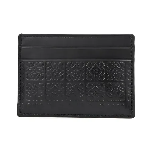 LOEWE Кожа Держатель для карт Держатель для карт Стандартный Мужской Черный