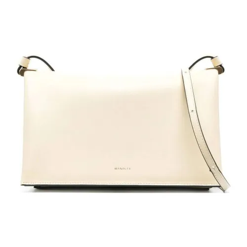 Wandler Сумка через плечо из коровьей кожи женская светло-бежевая
