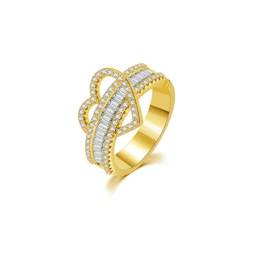 AGOVSKI Медный сплав + Синтетический кубический цирконий Кольца Женские