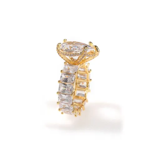 KING OF BLING Цирконовые кольца унисекс