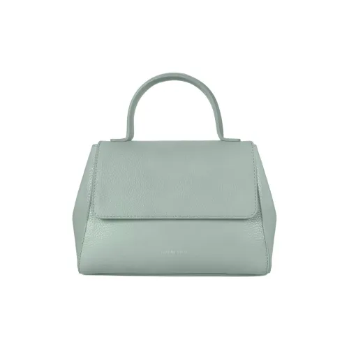 Le Parmentier Сумка через плечо из натуральной кожи сумка обычного размера женская светло-зеленая