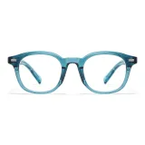 Прозрачный синий