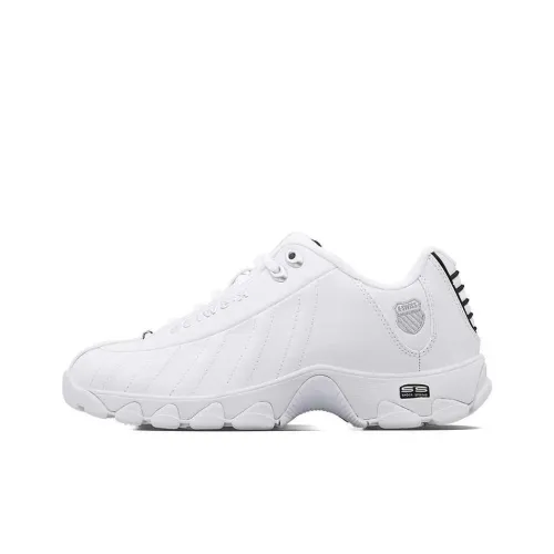 KSWISS Износостойкие Низкие Кроссовки для тенниса Мужские Белые