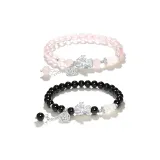 Чёрно-розовый, 1 пара