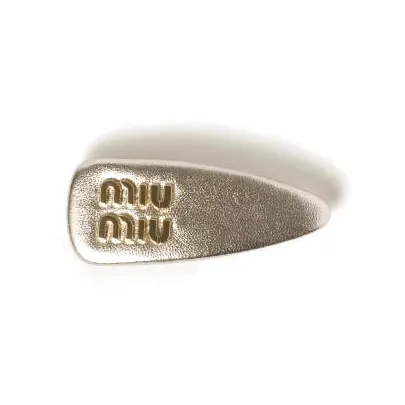 MIU MIU Заколки для волос Женские Желтые