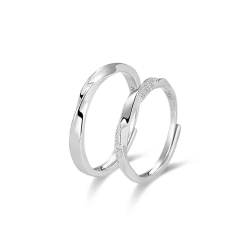 WANLIACC Сплав Mobius Парные кольца Унисекс