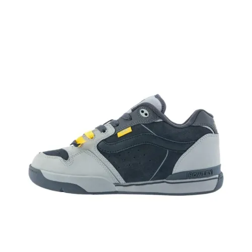 Vans Rowley Покрытие Устойчивое к истиранию Низкие Кроссовки для скейтбординга Унисекс Темно-серый