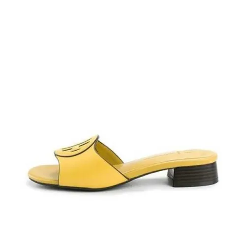 Hush Puppies Слипоны Женские Горчично-желтые