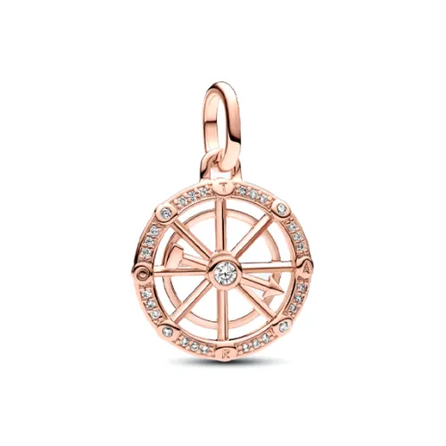 Pandora 14K Розовое Золото Покрытие Подвески Женские Золото