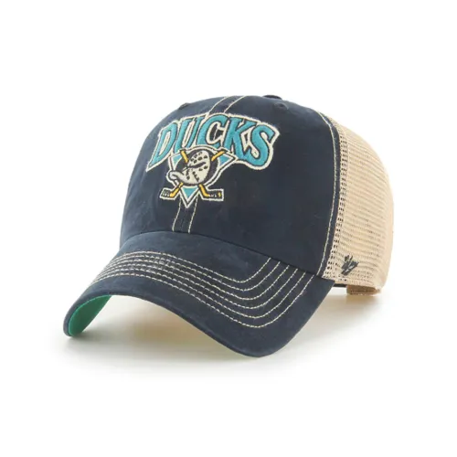 '47 Промытый хлопок Твил Сетка Кепки Унисекс Черный