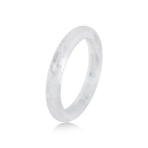 MOONS FAME Бело-розовый Браслеты с аметистом Женские