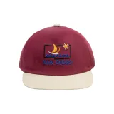 Звезда и луна, многоцветный - красный и бежевый