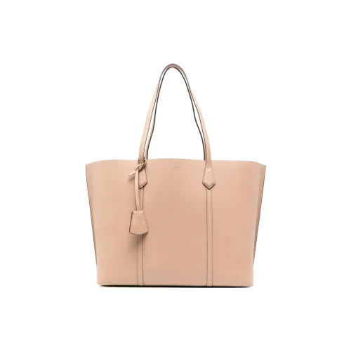 TORY BURCH Perry Телячья кожа Тоут Сумка Сумка для покупок Сумка на плечо Сумка Женская Песочно-бежевый Желтый