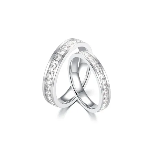 Zeroline Кольца из титанового стального сплава Унисекс