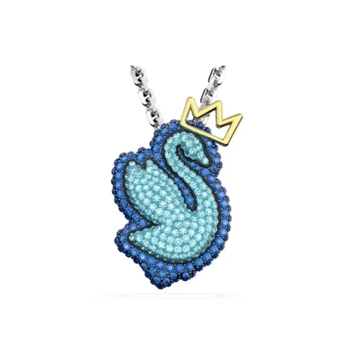 Swarovski Rhodium-Plated Artificial Crystal Pendants Women's