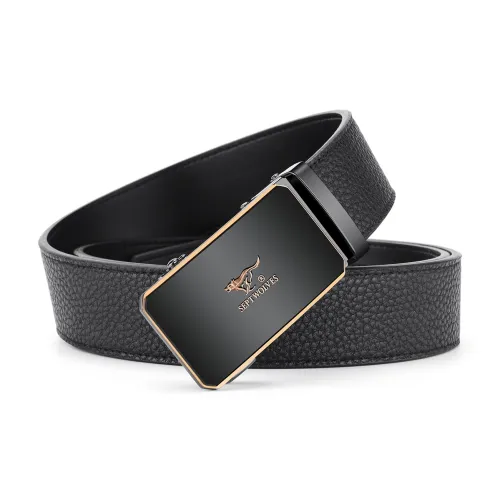 SEPTWOLVES Коровья кожа ремни мужской 3,5 см