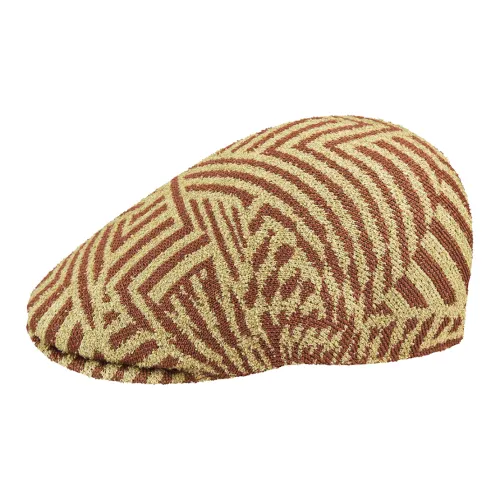 KANGOL Berets Желтый Унисекс