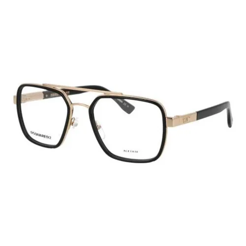 DSQUARED 2 Очки с диоптриями Золото Черный Мужской