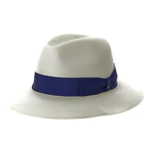 Borsalino Солома Шапки и Кепки Мужские Бежевые