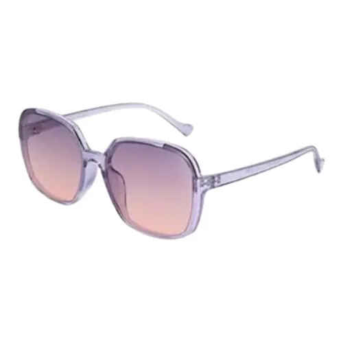 JINS TR90 Квадратные Солнцезащитные Очки Детские Фиолетовые