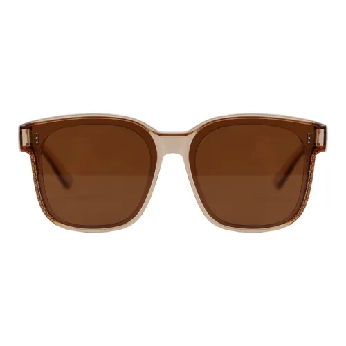 YANLE TR90 Квадратные Солнцезащитные очки Унисекс Кофейно-коричневый Вода Серебристо-серый Черный