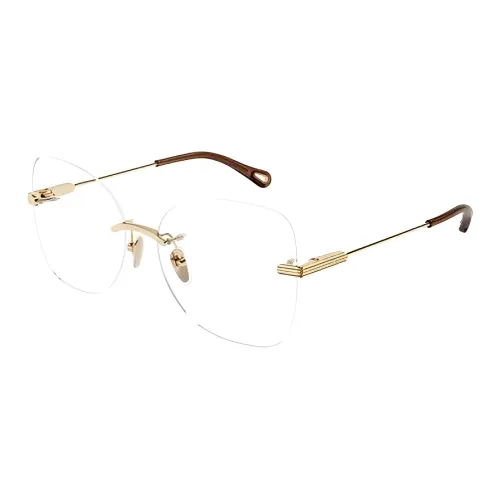 Очки Chloé с диоптриями золотые женские