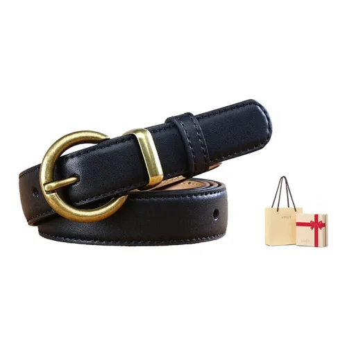 VINEY Ремни из коровьей кожи женские ширина 2,3 см