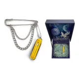 Нож + Брошь Подарочная Коробка