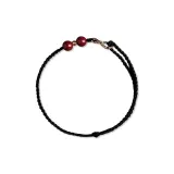 Браслет-бусы "Удача" [Черный]