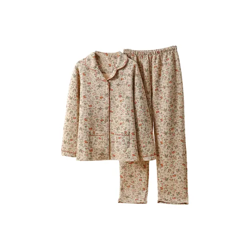 FARO Pajama Комплект Женский Розовый с принтом