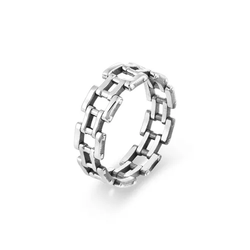 VEODO Кольца из титана и стали унисекс