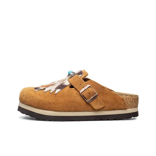 AU MU Композитная подошва устойчивая к запахам противоскользящая антибактериальная домашние тапочки женские