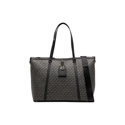 MICHAEL KORS Телячья кожа Тоут Сумка Сумка для покупок Сумка Сумка через плечо Большая Женская Черная