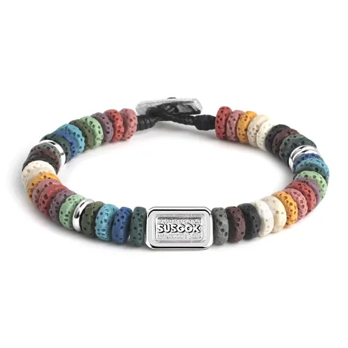 SUSOOK Браслеты из вулканического камня Унисекс Дофаминовая одежда