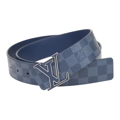 LOUIS VUITTON Initiales Кожаные ремни Мужской Ширина 4CM