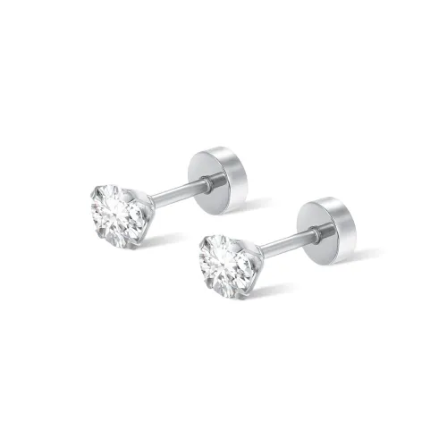 GUDS GAVE Титановые стальные серьги-гвоздики женские